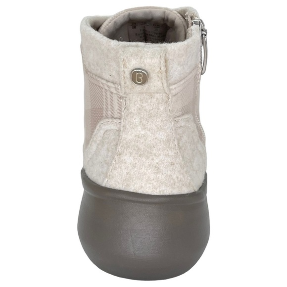 Bzees Womens Ankle Boots 7M Kick Back Taupe Cushioned Insole Arch Support - Picture 7 of 15